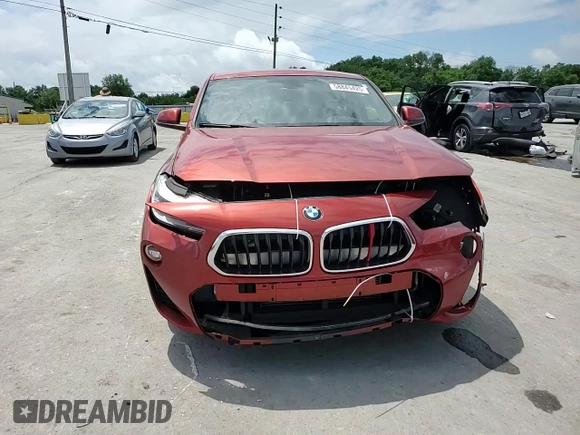 2018 BMW X2 sDrive28i with VIN WBXYJ3C37JEJ75554, listed as a Copart auction lot 58845425 with 90,110 mi miles and Salvage title. Bid and sale history available at DreamBid. Image 15.