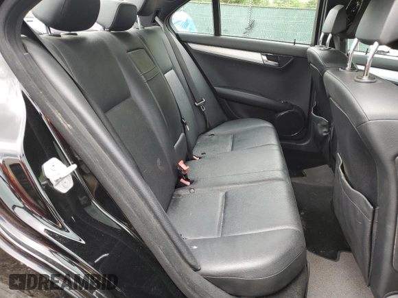 2011 Mercedes-Benz C 300 Sport with VIN WDDGF8BB0BR137356, listed as a Copart auction lot 55791515 with 200,119 mi miles and Salvage title. Bid and sale history available at DreamBid. Image 10.