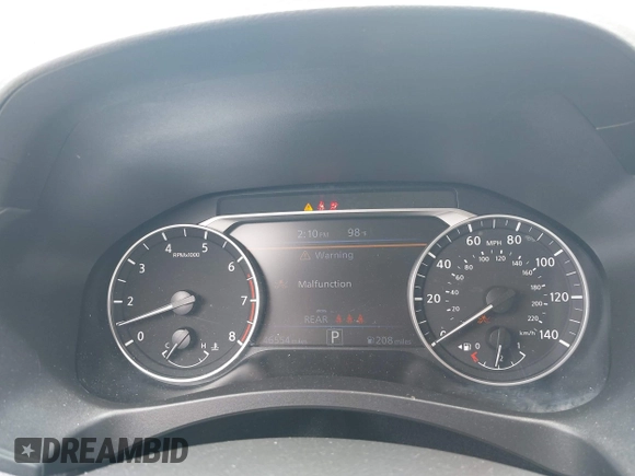 2024 Nissan Altima SV with VIN 1N4BL4DV5RN337279, listed as a IAAI auction lot 42642782 with 46,554 mi miles and . Bid and sale history available at DreamBid. Image 7.