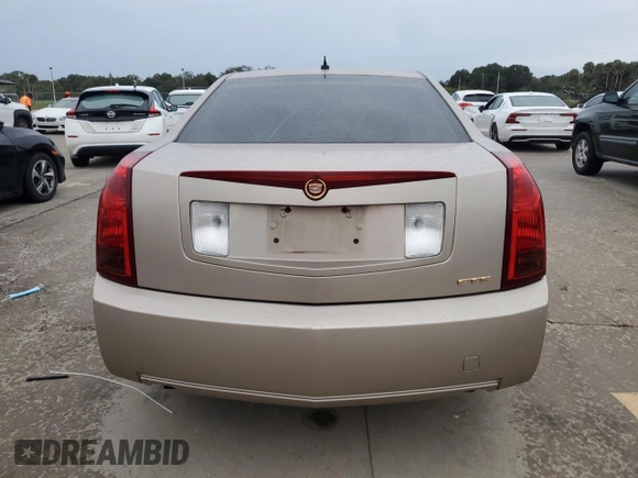 2005 Cadillac CTS with VIN 1G6DP567850223833, listed as a Copart auction lot 74968084 with 122,299 mi miles and Salvage Title. Bid and sale history available at carsss.com. Image 6.