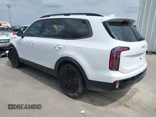 2024 Kia Telluride EX X-Line with VIN 5XYP3DGC4RG483058, listed as a IAAI auction lot 42070627 with 15,690 mi miles and . Bid and sale history available at DreamBid. Image 3.
