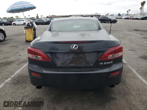 2014 Lexus IS 250 C with VIN JTHFF2C2XE2531606, listed as a Copart auction lot 53739245 with 161,636 mi miles and Salvage Title. Bid and sale history available at DreamBid. Image 6.