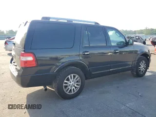 2012 Ford Expedition Limited with VIN 1FMJU2A57CEF17300, listed as a Copart auction lot 54051065 with 323,806 mi miles and Salvage title. Bid and sale history available at DreamBid. Image 3.