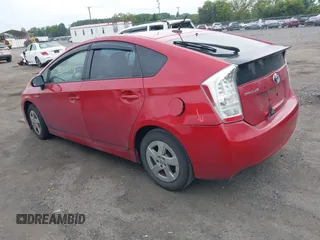 2011 Toyota Prius I with VIN JTDKN3DU6B0289624, listed as a IAAI auction lot 40030478 with 268,918 mi miles. Bid and sale history available at carsss.com. Image 3.