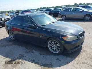 2007 BMW 3 Series 335i with VIN WBAVB73537VF52444, listed as a IAAI auction lot 42348379 with 185,399 mi miles and . Bid and sale history available at DreamBid. Image 1.