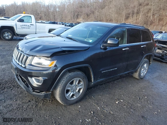 2014 Jeep Grand Cherokee Laredo with VIN 1C4RJFAG8EC392539, listed as a Copart auction lot 52010555 with 151,783 mi miles and Salvage Title. Bid and sale history available at carsss.com. Image 1.
