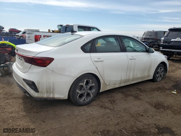 2020 Kia Forte LXS with VIN 3KPF24AD2LE142469, listed as a Copart auction lot 44389285 with 105,211 mi miles and Salvage Title. Bid and sale history available at carsss.com. Image 3.