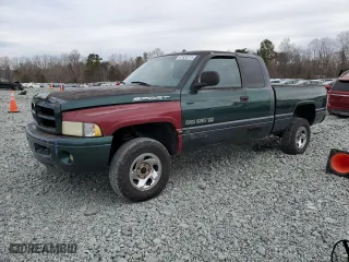 1999 Dodge Ram 1500 with VIN 3B7HF13Z0XM547360, listed as a Copart auction lot 47820215 with 205,062 mi miles and Salvage Title. Bid and sale history available at carsss.com. Image 1.