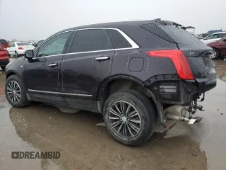 2018 Cadillac XT5 FWD with VIN 1GYKNARS2JZ204813, listed as a Copart auction lot 41646265 with 62,199 mi miles and Salvage Title. Bid and sale history available at carsss.com. Image 2.