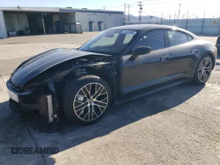 2020 Porsche Taycan Turbo with VIN WP0AC2Y16LSA70604, listed as a Copart auction lot 78232594 with 40,666 mi miles and Salvage title. Bid and sale history available at DreamBid. Image 1.