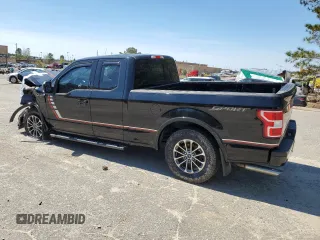 2018 Ford F-150 XL with VIN 1FTEX1C58JFC22654, listed as a Copart auction lot 47610705 with 118,361 mi miles and Salvage Title. Bid and sale history available at carsss.com. Image 2.