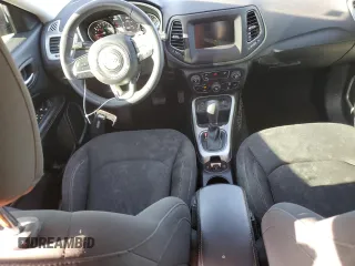 2018 Jeep Compass Sport with VIN 3C4NJCAB7JT250795, listed as a Copart auction lot 48939925 with 144,823 mi miles and Salvage Title. Bid and sale history available at carsss.com. Image 8.