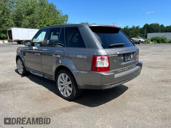 2009 Land Rover Range Rover Sport HSE with VIN SALSF25439A214589, listed as a Copart auction lot 41541595 with 208,970 mi miles and Clean Title. Bid and sale history available at carsss.com. Image 3.