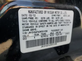2012 Infiniti G25 Sedan Journey with VIN JN1DV6AP4CM701058, listed as a Copart auction lot 82007864 with 130,723 mi miles and Salvage Title. Bid and sale history available at carsss.com. Image 13.