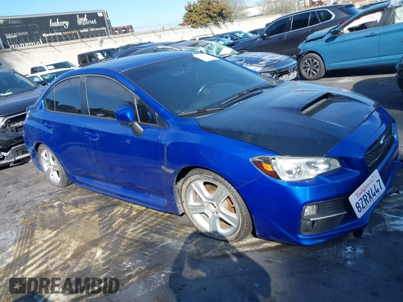 2016 Subaru WRX with VIN JF1VA1B69G9817067, listed as a IAAI auction lot 41613775 with Not provided miles and . Bid and sale history available at DreamBid. Image 1.