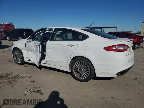 2016 Ford Fusion Titanium with VIN 3FA6P0K98GR208001, listed as a Copart auction lot 86932254 with Not Provided miles and Salvage Title. Bid and sale history available at DreamBid. Image 2.