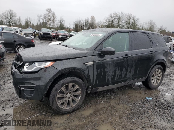 2016 Land Rover Discovery Sport SE with VIN SALCP2BG6GH594550, listed as a Copart auction lot 84305224 with 126,106 mi miles and Salvage Title. Bid and sale history available at carsss.com. Image 1.