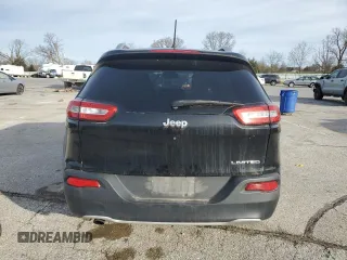 2017 Jeep Cherokee Limited with VIN 1C4PJLDB5HW522379, listed as a Copart auction lot 49590765 with 204,711 mi miles and Salvage Title. Bid and sale history available at carsss.com. Image 6.