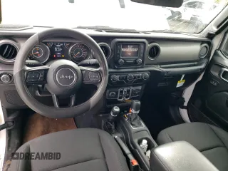 2021 Jeep Gladiator Sport S with VIN 1C6HJTAG9ML617423, listed as a Copart auction lot 56595205 with 13,250 mi miles and Salvage title. Bid and sale history available at DreamBid. Image 8.