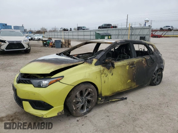 2016 Scion iM z VIN JTNKARJE7GJ511421, wystawiony jako Copart lot #51577545 z przebiegiem Nie podano mil oraz Nie do naprawy • Non repairable. Historia ofert i sprzedaży dostępna na DreamBid. Obrazek 1.