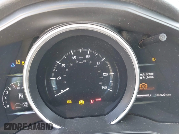 2018 Honda Fit EX-L with VIN 3HGGK5H90JM727180, listed as a IAAI auction lot 41610155 with 180,020 mi miles. Bid and sale history available at carsss.com. Image 7.
