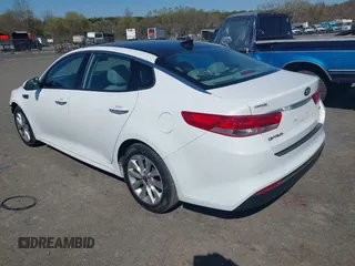 2016 Kia Optima EX with VIN 5XXGU4L35GG098080, listed as a IAAI auction lot 41994612 with 86,646 mi miles and . Bid and sale history available at carsss.com. Image 3.