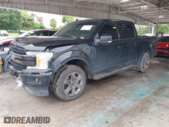 2020 Ford F-150 XL with VIN 1FTEW1EP1LFA66865, listed as a IAAI auction lot 42747722 with 94,136 mi miles and . Bid and sale history available at DreamBid. Image 2.