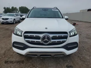 2021 Mercedes-Benz GLS 450 with VIN 4JGFF5KE6MA372050, listed as a Copart auction lot 66987174 with 78,528 mi miles and Salvage Title. Bid and sale history available at DreamBid. Image 5.