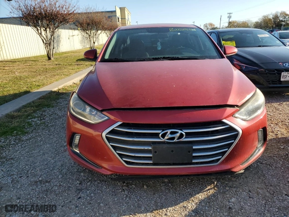 2017 Hyundai Elantra SE with VIN 5NPD74LF5HH191806, listed as a Copart auction lot 82829414 with 145,488 mi miles and Salvage Title. Bid and sale history available at carsss.com. Image 5.