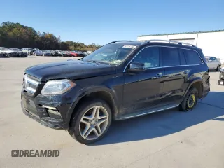 2015 Mercedes-Benz GL-Class GL 550 with VIN 4JGDF7DE3FA571091, listed as a Copart auction lot 82258794 with 42,312 mi miles and Salvage Title. Bid and sale history available at carsss.com. Image 1.
