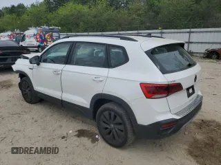 2023 Volkswagen Taos S с VIN 3VVDX7B26PM354005, выставлен на аукционе Copart как лот 53887235 с пробегом 8 421 миль миль и Списание • Salvage title. История ставок и продаж доступна на DreamBid. Изображение 2.