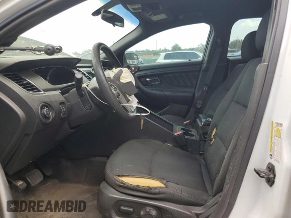 2015 Ford Police Interceptor with VIN 1FAHP2MK5FG149113, listed as a Copart auction lot 57653295 with 208,344 mi miles and Salvage title. Bid and sale history available at DreamBid. Image 7.