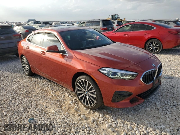 2023 BMW 2 Series 228i with VIN WBA53AK04P7M28202, listed as a Copart auction lot 79172654 with 11,612 mi miles and Salvage Title. Bid and sale history available at carsss.com. Image 4.