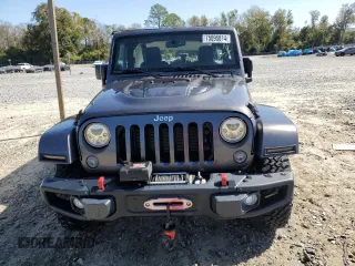 2014 Jeep Wrangler Rubicon with VIN 1C4BJWCG1EL168575, listed as a Copart auction lot 75095814 with 65,770 mi miles and Salvage title. Bid and sale history available at DreamBid. Image 5.