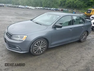 2016 Volkswagen Jetta Sport z VIN 3VWD17AJ3GM230523, wystawiony jako Copart lot #59679515 z przebiegiem 94 064 mil mil oraz Szkoda całkowita • Salvage title. Historia ofert i sprzedaży dostępna na DreamBid. Obrazek 1.