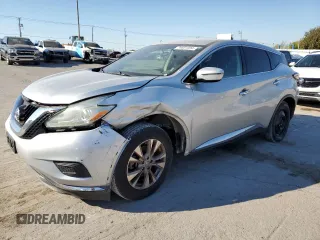 2017 Nissan Murano S с VIN 5N1AZ2MG8HN140532, выставлен на аукционе Copart как лот 74601394 с пробегом 103 289 миль миль и Списание • Salvage title. История ставок и продаж доступна на DreamBid. Изображение 1.