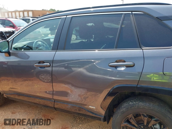 2024 Toyota RAV4 Hybrid SE with VIN 4T3T6RFV4RU144159, listed as a IAAI auction lot 42383398 with 24,499 mi miles and . Bid and sale history available at DreamBid. Image 14.
