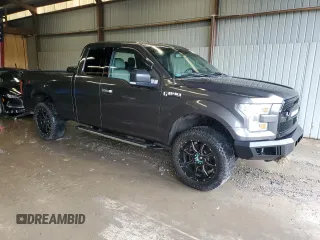 2015 Ford F-150 XLT with VIN 1FTFX1EG0FFD05618, listed as a Copart auction lot 61289795 with 91,836 mi miles and Salvage title. Bid and sale history available at DreamBid. Image 4.