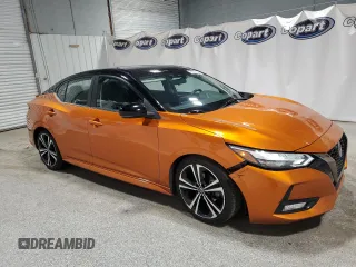 2020 Nissan Sentra SR with VIN 3N1AB8DV2LY225620, listed as a Copart auction lot 52636505 with 102,596 mi miles and Clean Title. Bid and sale history available at DreamBid. Image 4.