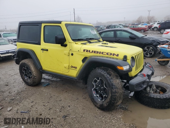 2023 Jeep Wrangler Rubicon with VIN 1C4HJXCG7PW693674, listed as a Copart auction lot 39764594 with 12,144 mi miles and . Bid and sale history available at DreamBid. Image 4.