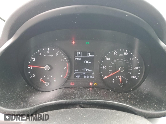 2022 Kia Rio S with VIN 3KPA24AD5NE431360, listed as a Copart auction lot 52287245 with 81,019 mi miles and Salvage Title. Bid and sale history available at carsss.com. Image 9.