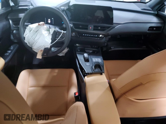 2025 Lexus UX 300h with VIN JTHUCJDH7S2003370, listed as a Copart auction lot 61748695 with 15,830 mi miles and Salvage title. Bid and sale history available at DreamBid. Image 8.
