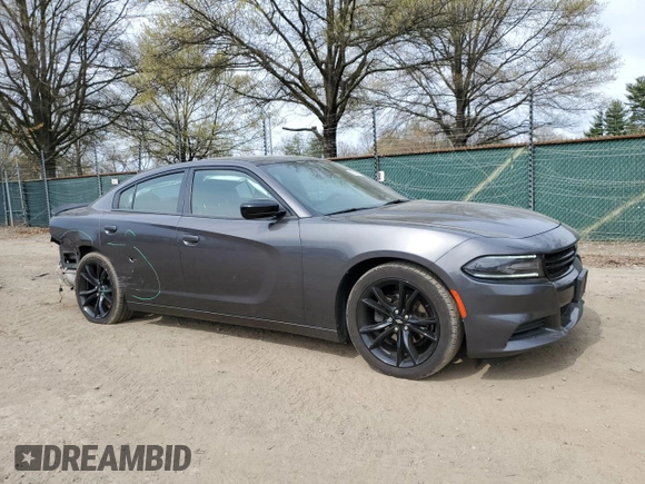 2018 Dodge Charger SXT with VIN 2C3CDXBG9JH337532, listed as a Copart auction lot 52203795 with 82,392 mi miles and Salvage Title. Bid and sale history available at DreamBid. Image 4.