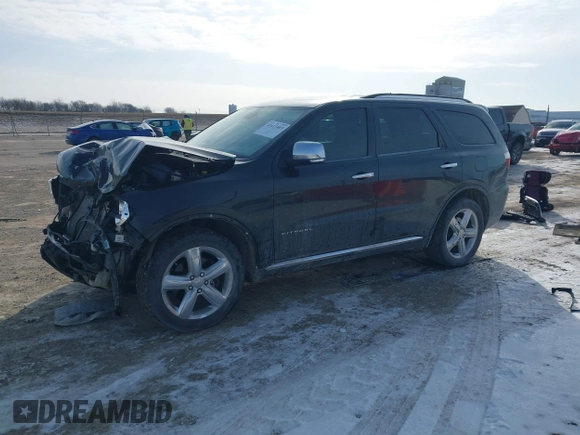 2013 Dodge Durango Citadel with VIN 1C4SDJET1DC505202, listed as a IAAI auction lot 41613403 with 148,424 mi miles and . Bid and sale history available at carsss.com. Image 18.