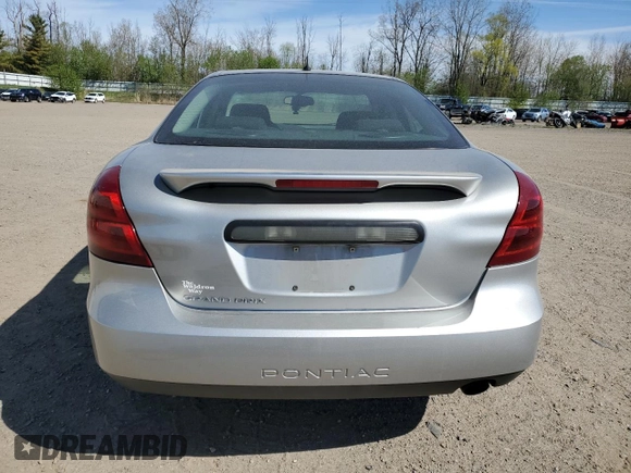 2008 Pontiac Grand Prix z VIN 2G2WP552881165120, wystawiony jako Copart lot #54832535 z przebiegiem 97 980 mil mil oraz Tytuł czysty. Historia ofert i sprzedaży dostępna na DreamBid. Obrazek 6.