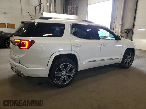 2019 GMC Acadia Denali with VIN 1GKKNXLS3KZ150140, listed as a Copart auction lot 58832575 with 60,724 mi miles and Salvage title. Bid and sale history available at DreamBid. Image 3.