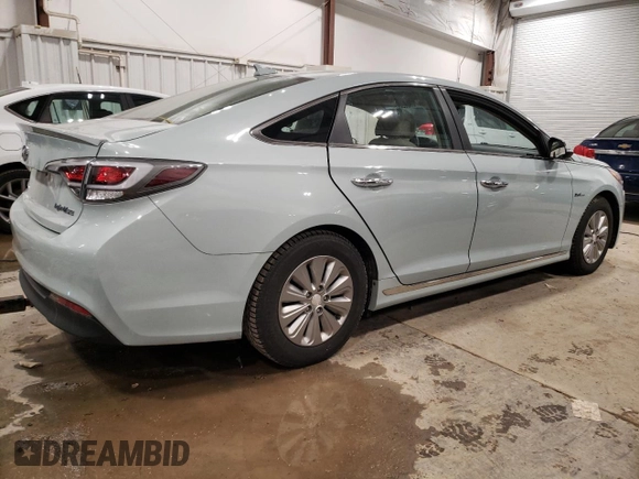 2016 Hyundai Sonata Hybrid SE with VIN KMHE24L10GA022687, listed as a Copart auction lot 72908523 with 0 mi miles. Bid and sale history available at carsss.com. Image 3.