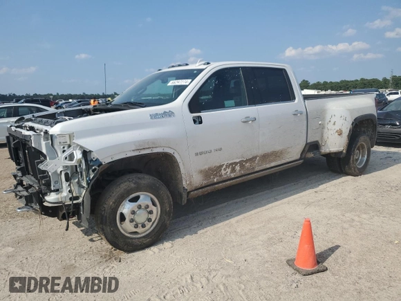 2022 Chevrolet Silverado 3500HD High Country with VIN 1GC4YVEY1NF207054, listed as a Copart auction lot 66297274 with 0 mi miles and Salvage Title. Bid and sale history available at carsss.com. Image 1.