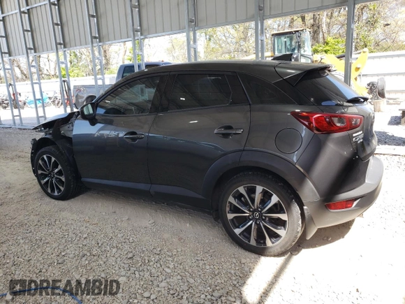 2019 Mazda CX-3 Touring z VIN JM1DKFC75K1439294, wystawiony jako Copart lot #52967955 z przebiegiem 16 966 mil mil oraz Czysty tytuł • Clean title. Historia ofert i sprzedaży dostępna na DreamBid. Obrazek 2.