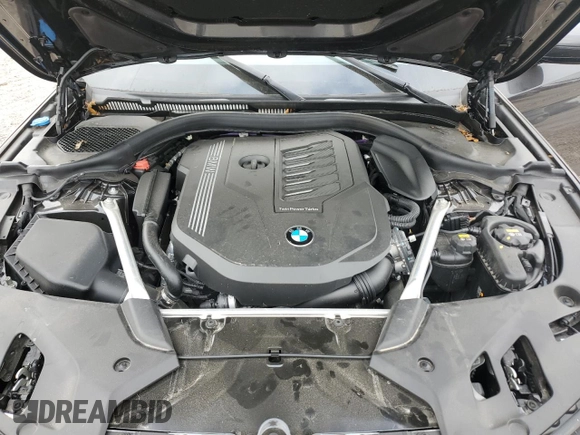 2023 BMW 5 Series 540i with VIN WBA53BJ04PCL88945, listed as a Copart auction lot 51529275 with Not provided miles and Salvage title. Bid and sale history available at DreamBid. Image 13.